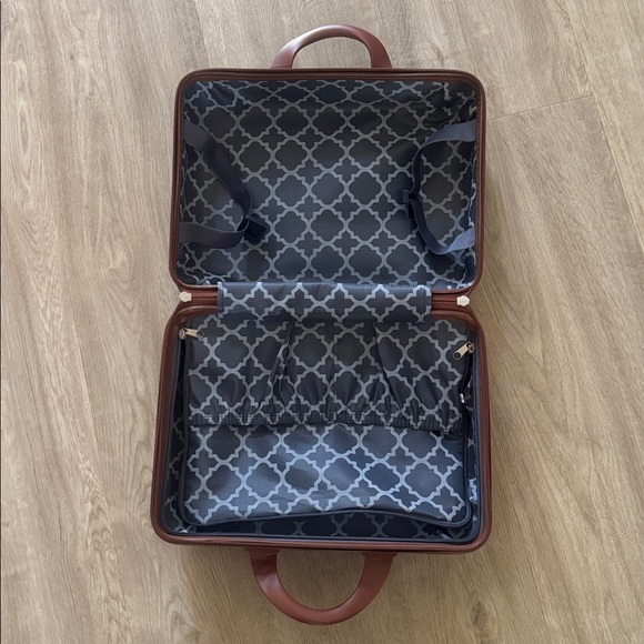 Puiche Tresor 2-Piece Carry-On Spinner Weekender Bag Luggage Set - Picture 4 of 12